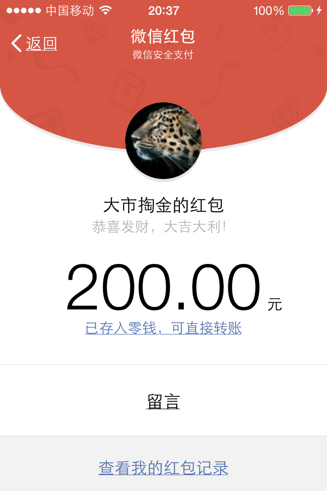 10位太阳号付款记录图